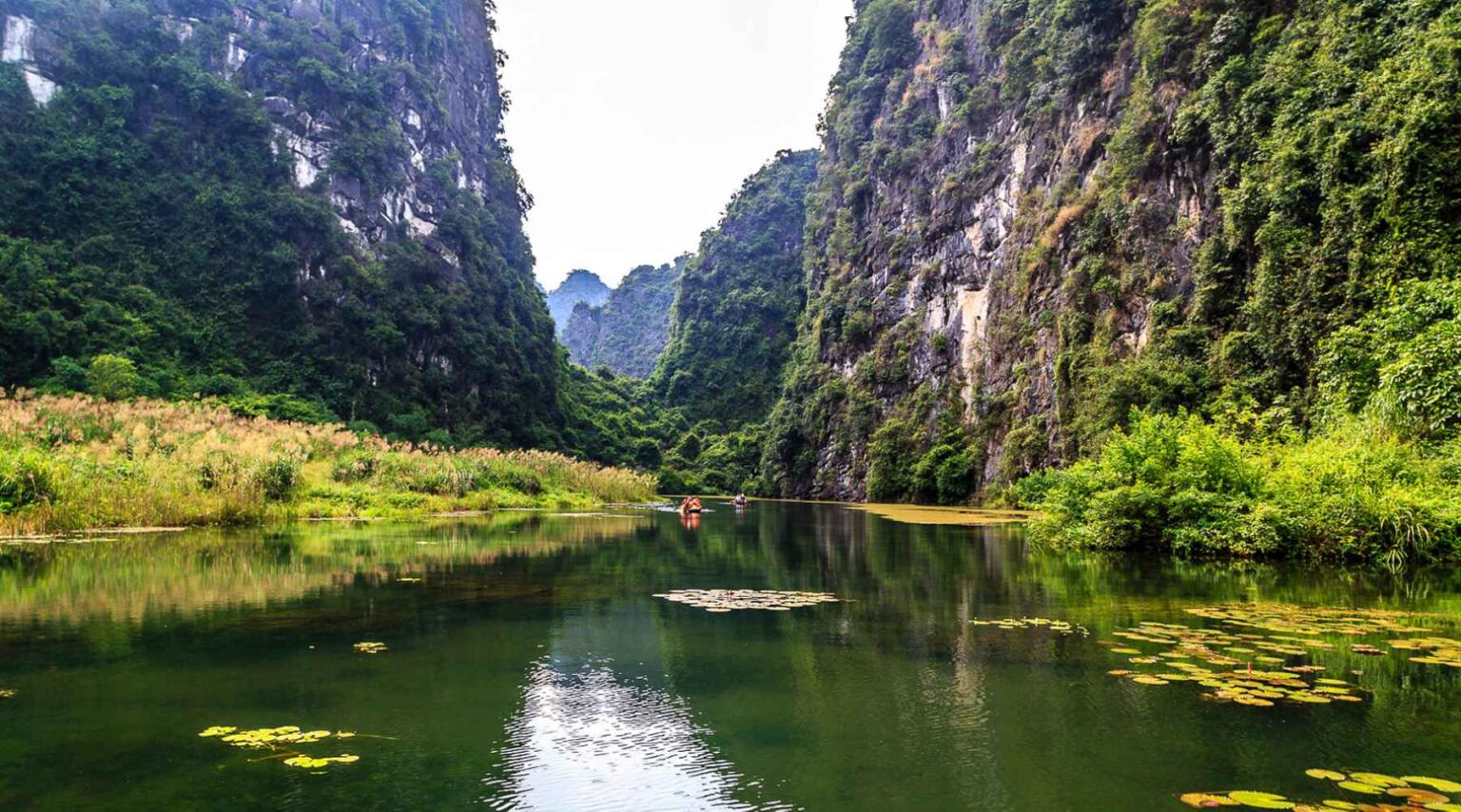 HOA LU TAM COC MUA CAVE 1 DAY TRIP BY LIMOUSINE 13