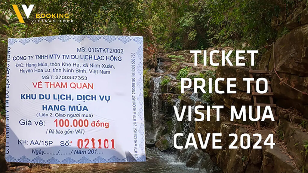 The Ticket Prices For Visiting Mua Cave In 2024 Are As Follows: